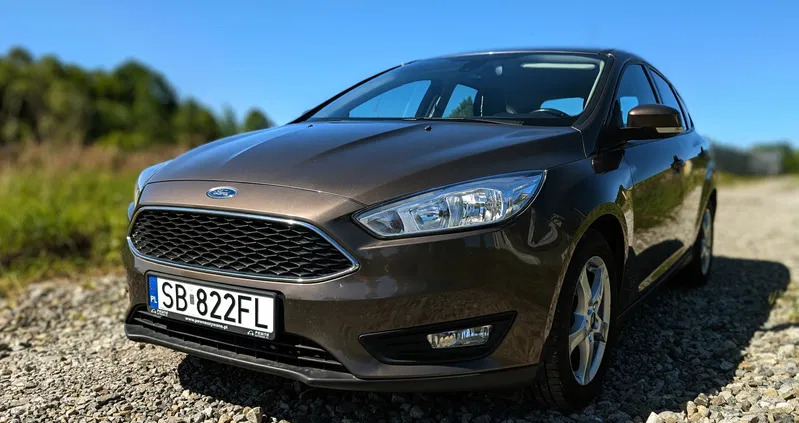 samochody osobowe Ford Focus cena 44500 przebieg: 180000, rok produkcji 2016 z Biała